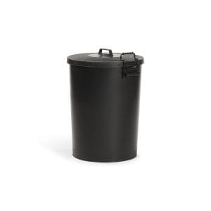 Large Black Dust Bin