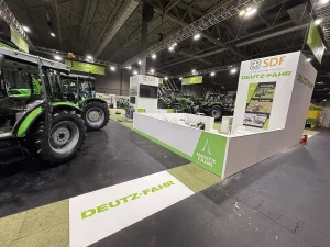 Same Deutz-Fahr at LAMMA 2025