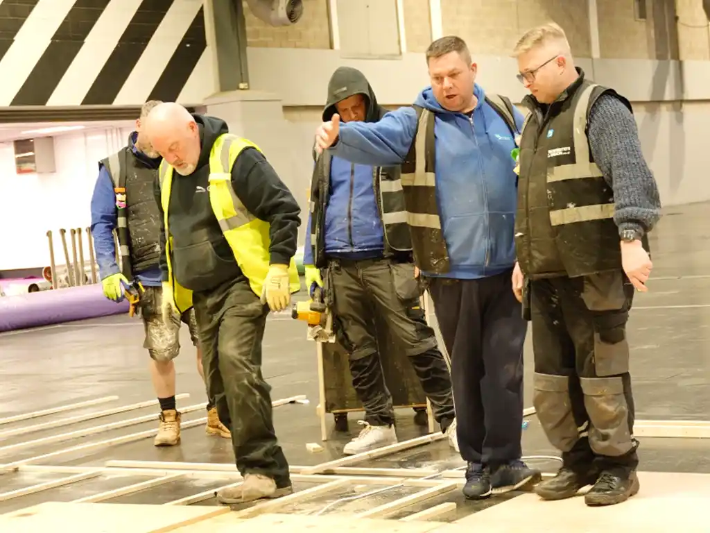 On-site installation oversight