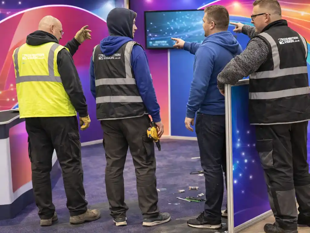 Post-show breakdown and asset control